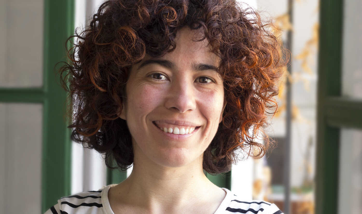 Fotografia en primer pla de la Celia Alba de la Torre